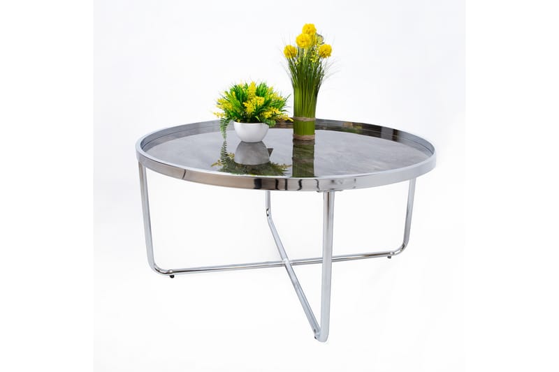 ASTOR Soffbord 80x40 cm Grå - Möbler - Bord