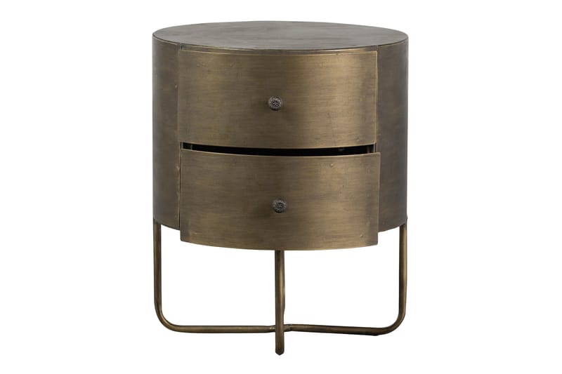 Astranna Sängbord 39 cm - Antik Mässing - Möbler - Bord