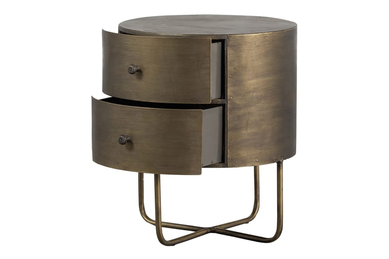 Astranna Sängbord 39 cm - Antik Mässing - Möbler - Bord