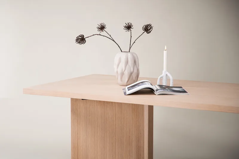 Bassholmen Matbord 240x100 cm - Vit - Möbler - Bord