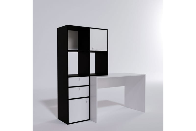 BELGIN Skrivbord 164x160x164 cm Vit - Möbler - Bord
