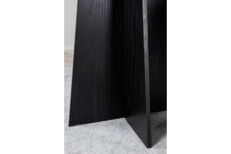 Bootcut Matbord 110 cm Runt - Svart - Möbler - Bord