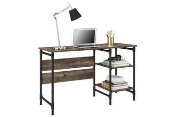 Bradford Skrivbord 120 cm Mörkbrun - Queer Eye - Möbler - Bord