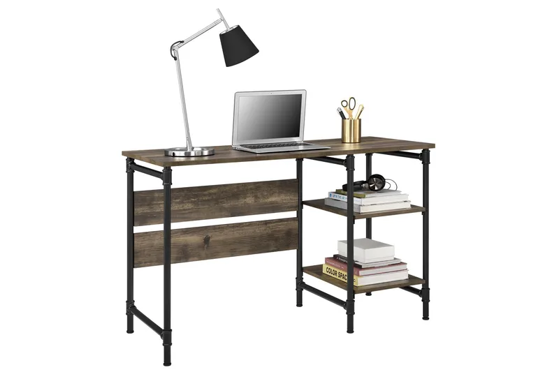 Bradford Skrivbord 120 cm Mörkbrun - Queer Eye - Möbler - Bord