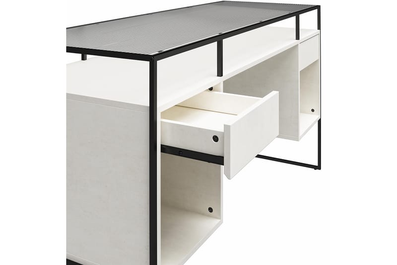 Bradford  Skrivbord 139 cm Grå - Möbler - Bord