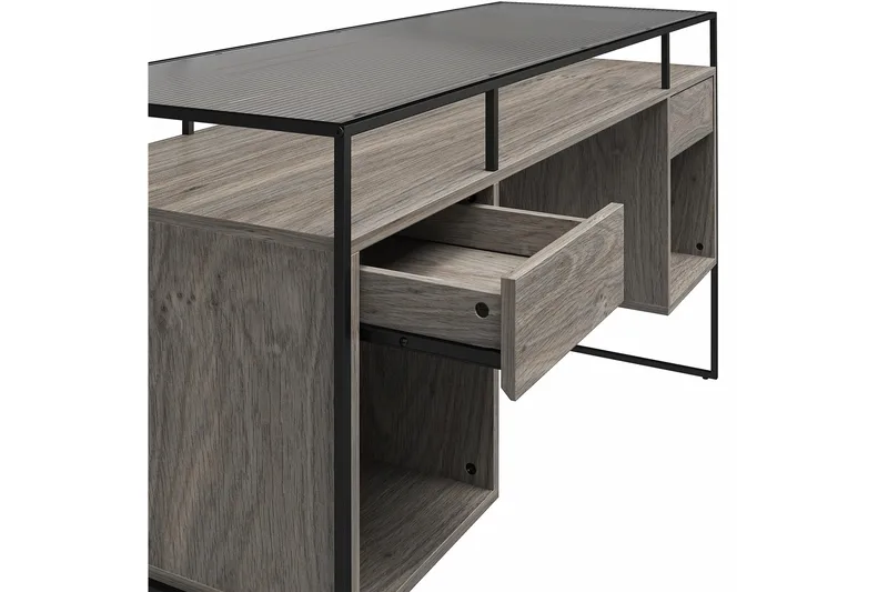 Bradford Skrivbord 141 cm Grå - Queer Eye - Möbler - Bord