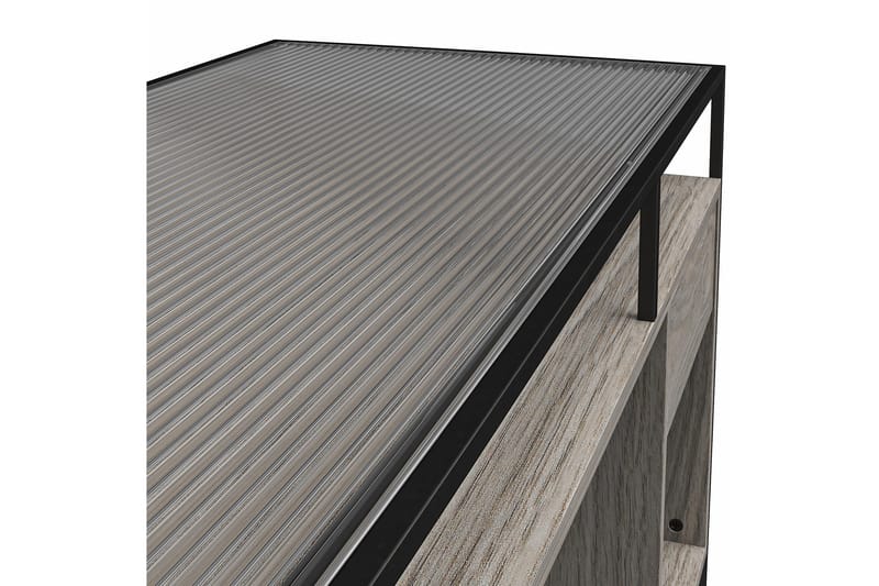 Bradford  Skrivbord 141 cm Grå - Möbler - Bord