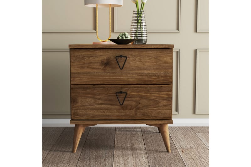 BRAKENS Sängbord 52 cm Valnöt - Möbler - Bord
