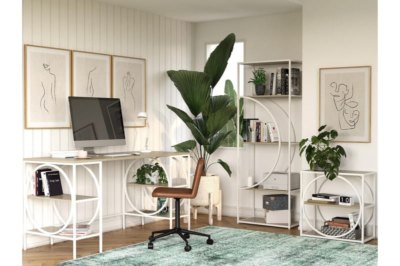 Cambridge Skrivbord 152 cm Brun - Dorel Home - Möbler - Bord