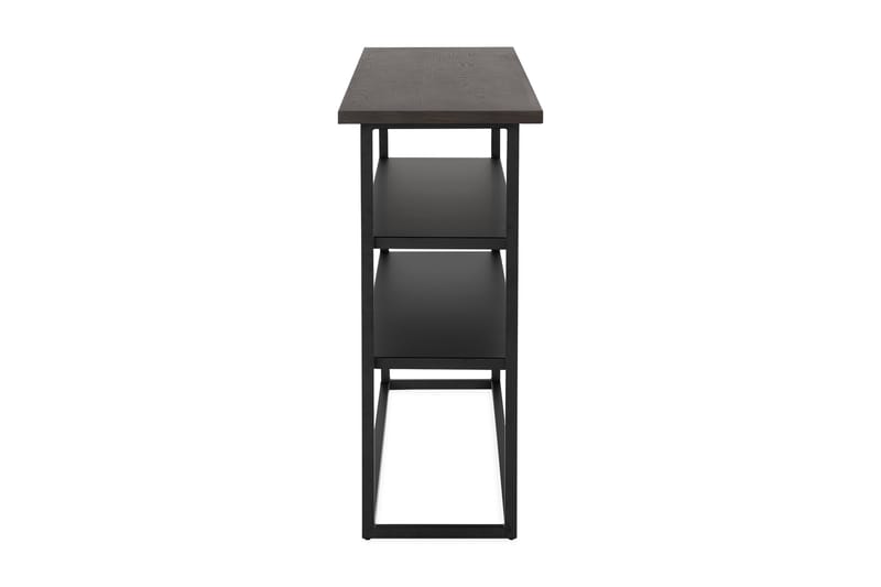 CARMACKS Sidobord 40 cm Mörkbrun/Mattsvart - Möbler - Bord