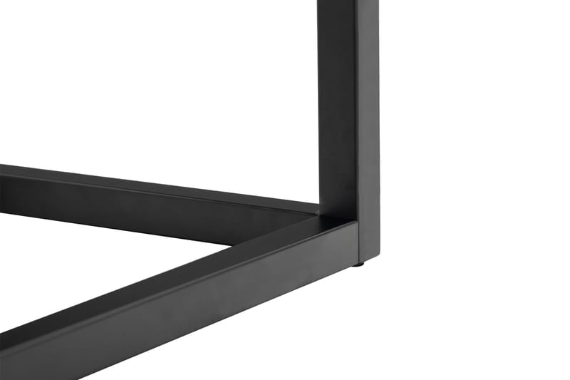 CARMACKS Sidobord 40 cm Mörkbrun/Mattsvart - Möbler - Bord