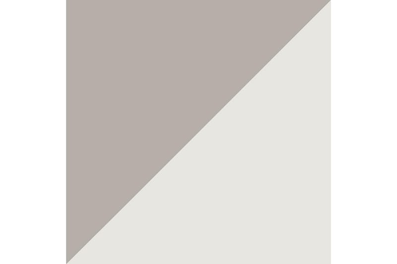 CARNEGIE Satsbord 90 cm Ovalt 2 Bord Vit/Taupe - CosmoLiving - Möbler - Bord
