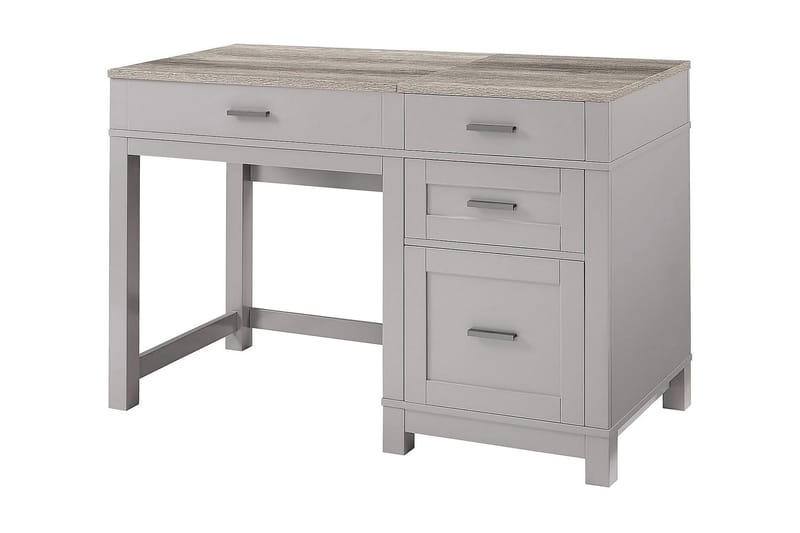 CARVER Skrivbord 120 cm Grå - Dorel Home - Möbler - Bord