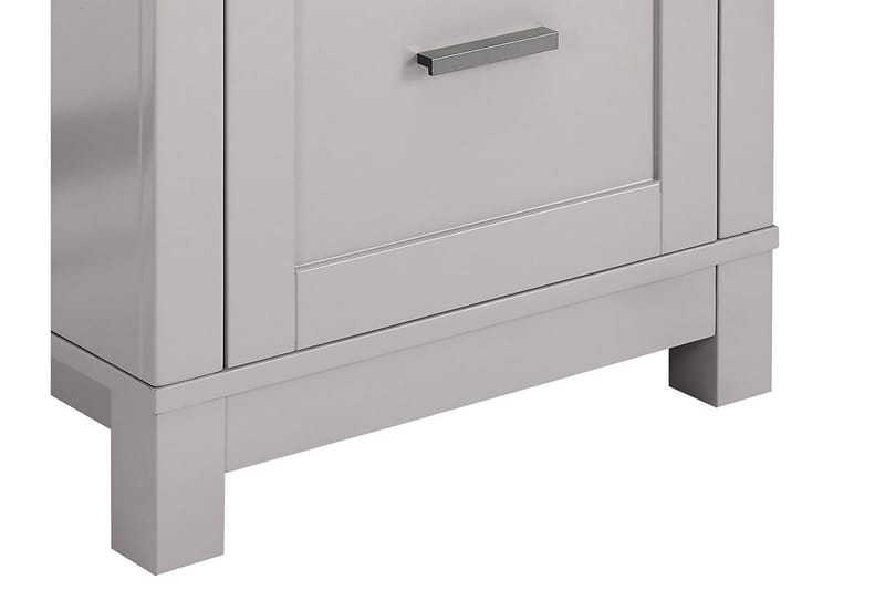 CARVER Skrivbord 120 cm Grå - Dorel Home - Möbler - Bord