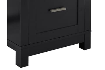Carver Skrivbord 120 cm Svart - Dorel Home - Möbler - Bord