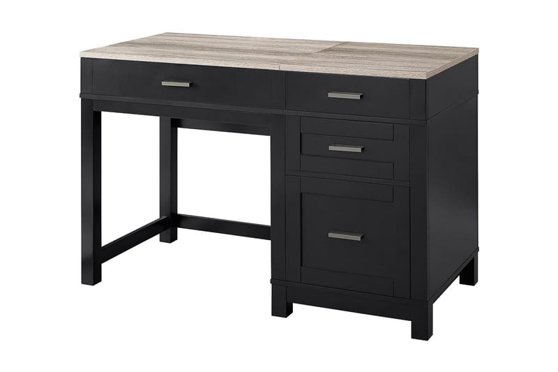 Carver Skrivbord 120 cm Svart - Dorel Home - Möbler - Bord