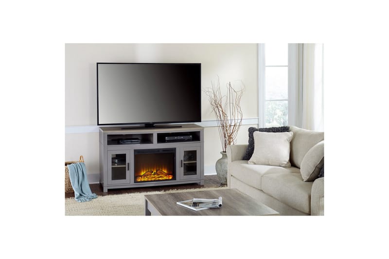 Carver Soffbord 90 cm Grå - Dorel Home - Möbler - Bord