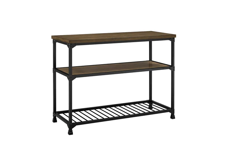 Cassy Konsollbord 121,9 cm Svart/Mörkbrun - Dorel Home - Möbler - Bord