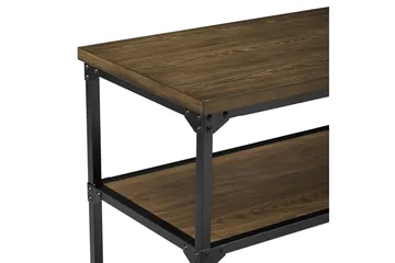Cassy Konsollbord 121,9 cm Svart/Mörkbrun - Dorel Home - Möbler - Bord