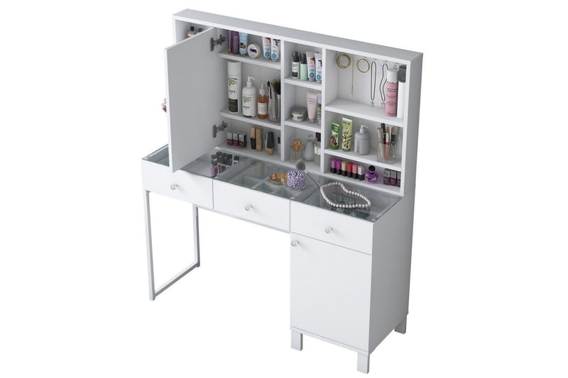 Ceris Sminkbord 120 cm - Vit - Möbler - Bord