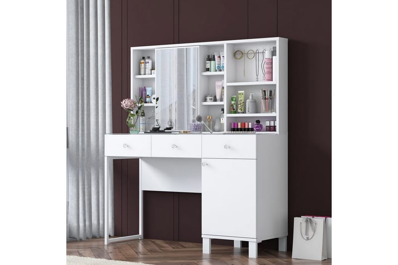 Ceris Sminkbord 120 cm - Vit - Möbler - Bord