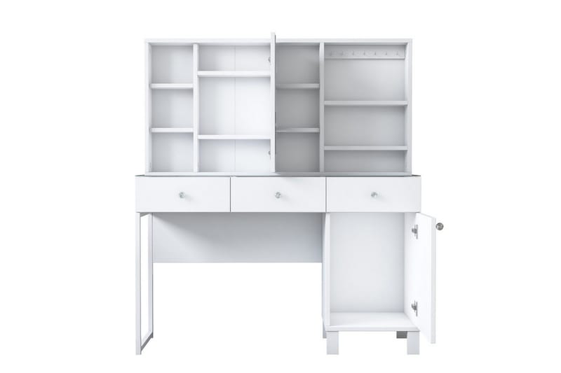 Ceris Sminkbord 120 cm, Vit
