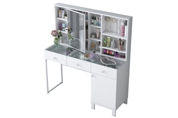 Ceris Sminkbord 120 cm - Vit - Möbler - Bord