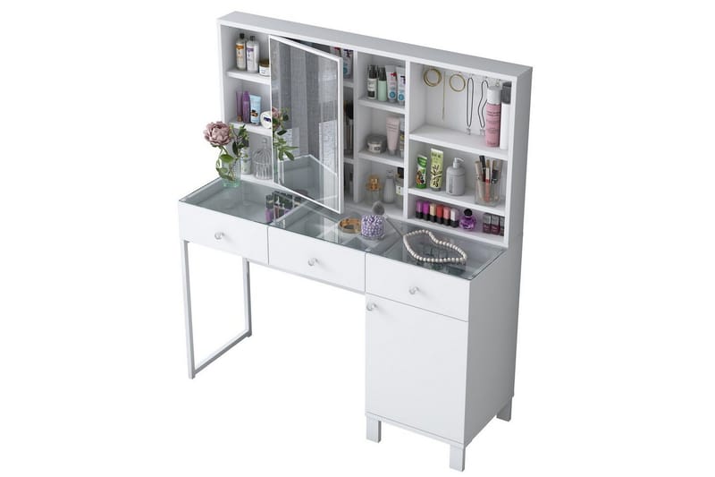 Ceris Sminkbord 120 cm - Vit - Möbler - Bord