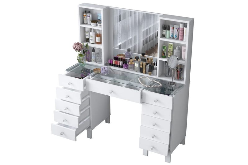 Ceylon Sminkbord 120 cm - Vit - Möbler - Bord