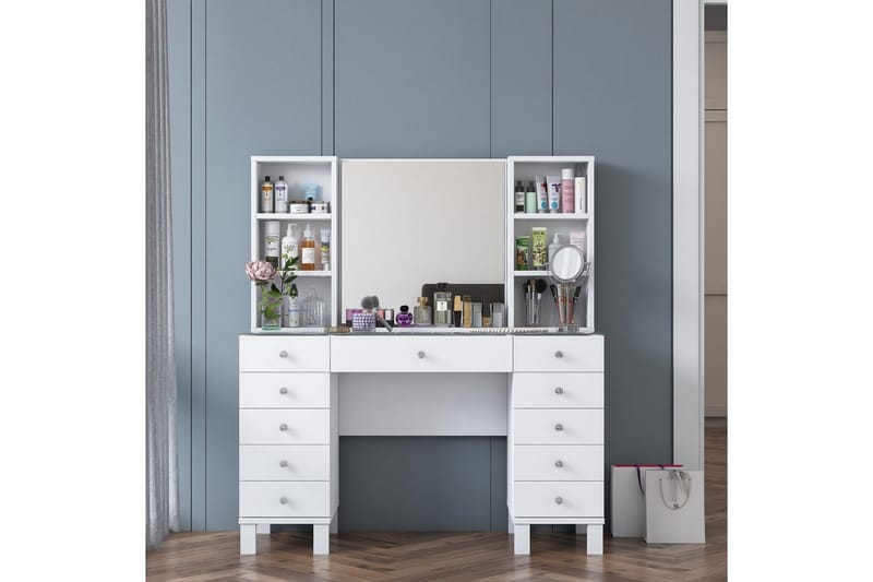 Ceylon Sminkbord 120 cm - Vit - Möbler - Bord