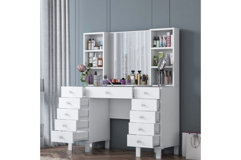 Ceylon Sminkbord 120 cm - Vit - Möbler - Bord