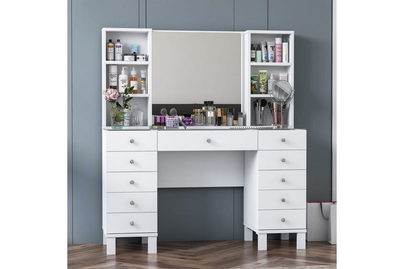 Ceylon Sminkbord 120 cm - Vit - Möbler - Bord