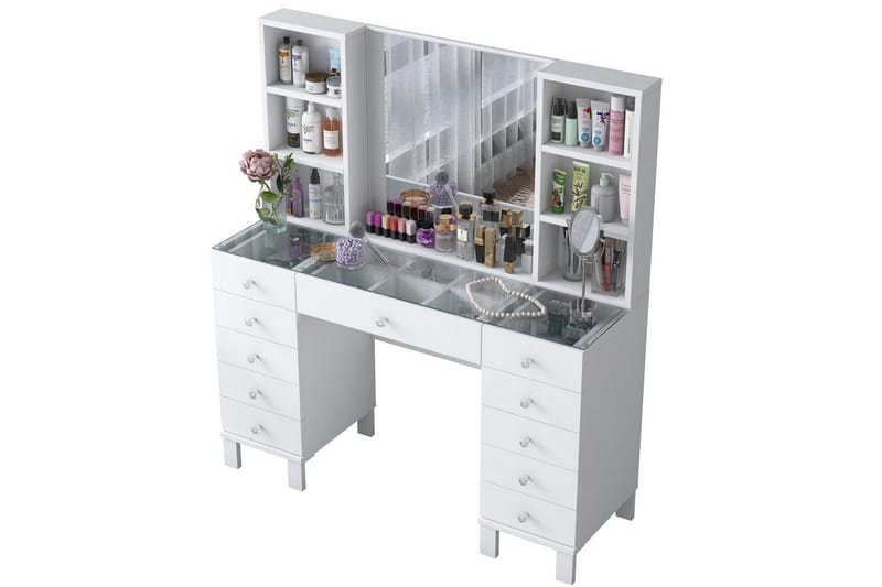 Ceylon Sminkbord 120 cm - Vit - Möbler - Bord