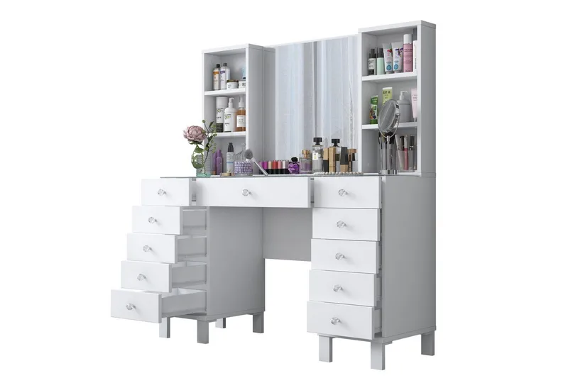 Ceylon Sminkbord 120 cm - Vit - Möbler - Bord