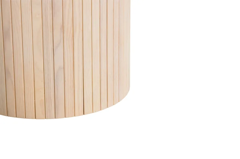 Chadron Soffbord 65 cm Runt - Vit/Beige - Möbler - Bord