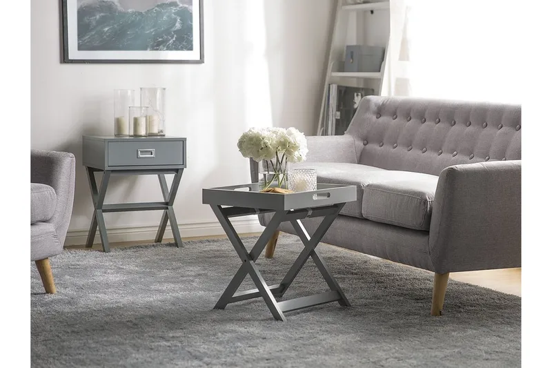 Chester Sidobord 40 cm - Grå - Möbler - Bord