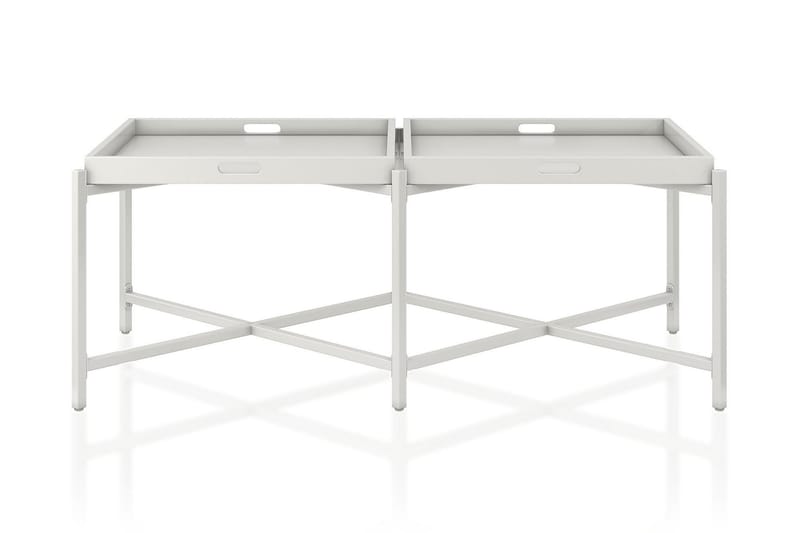COCO Brickbord 121 cm Vit - CosmoLiving - Möbler - Bord