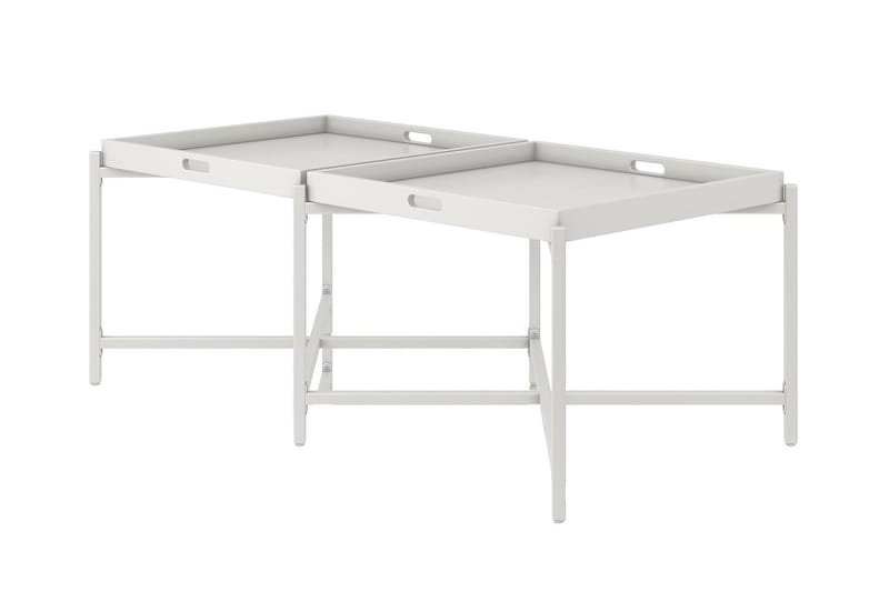 COCO Brickbord 121 cm Vit - CosmoLiving - Möbler - Bord