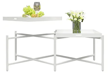 Coco Brickbord 121 cm Vit - Möbler - Bord