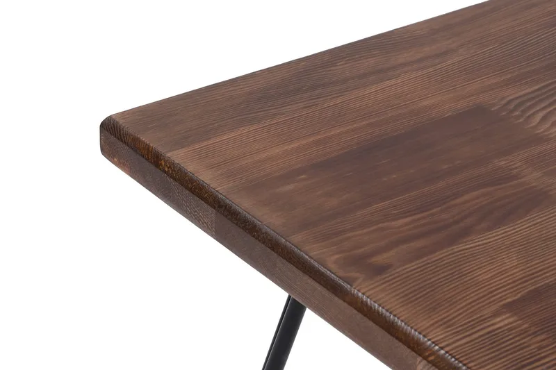 Crodux Soffbord 50 cm - Valnötsbrun/Svart - Möbler - Bord