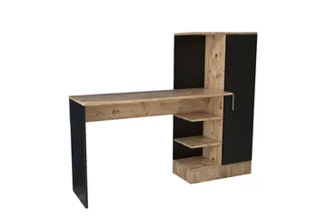 Dalran Skrivbord 152 cm - Natur/Svart - Möbler - Bord