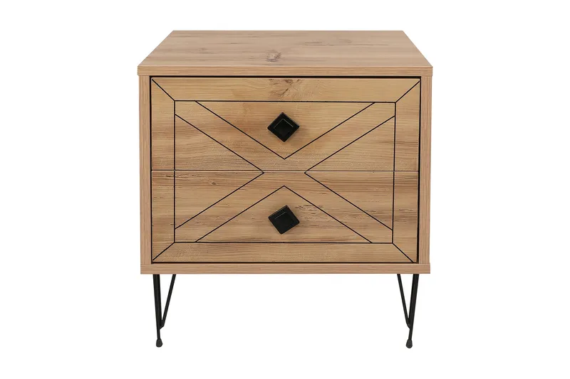 Dasina Sängbord 50 cm, Natur