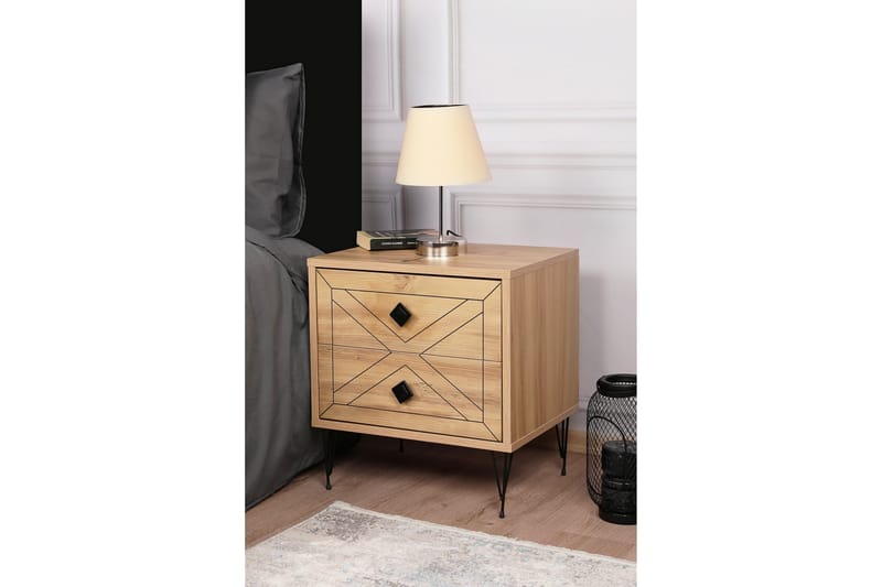 Dasina Sängbord 50 cm - Natur - Möbler - Bord