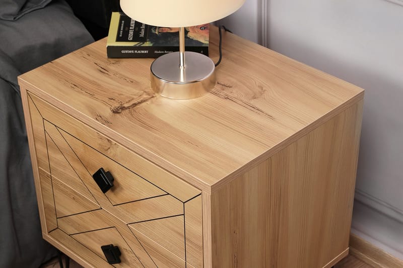 Dasina Sängbord 50 cm - Natur - Möbler - Bord