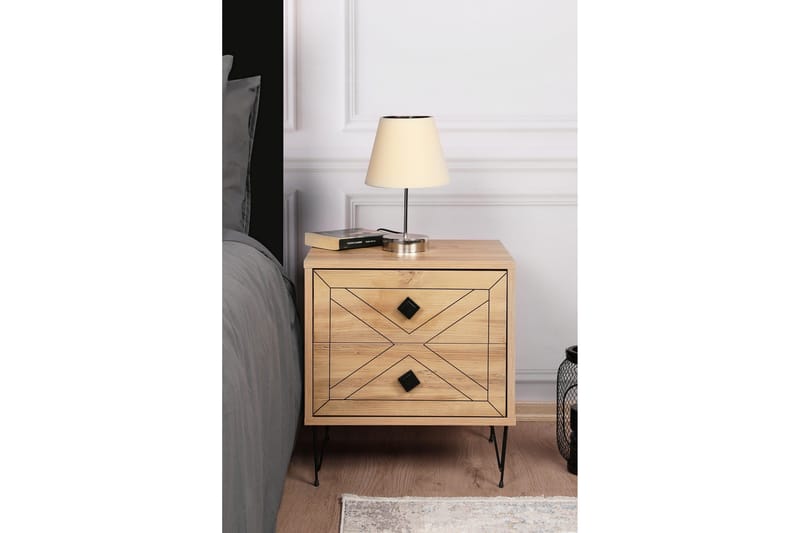 Dasina Sängbord 50 cm - Natur - Möbler - Bord