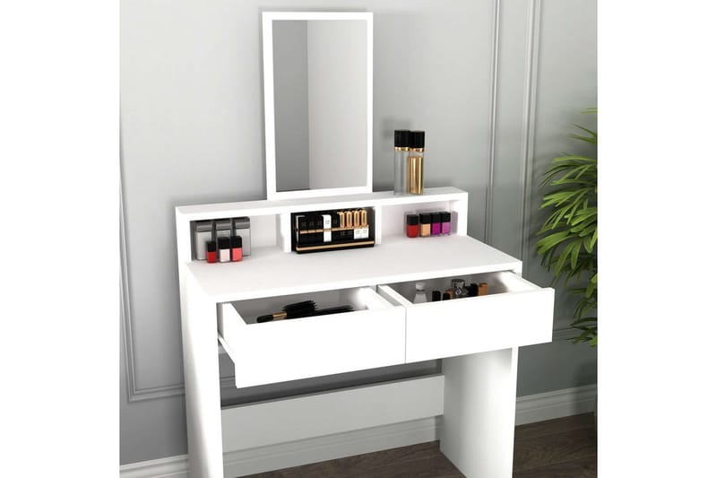 Dasina Sminkbord 80 cm - Vit - Möbler - Bord