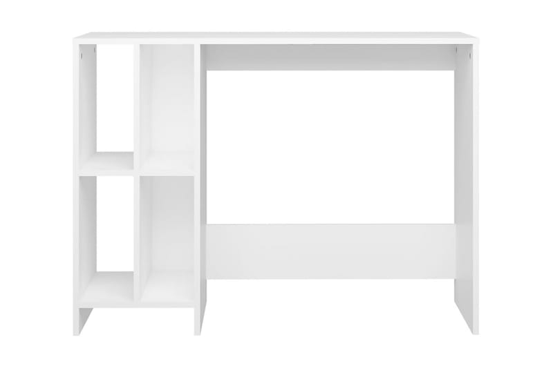 Datorbord 102,5x35x75 cm spånskiva - Vit - Möbler - Bord
