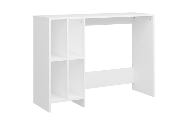 Datorbord 102,5x35x75 cm spånskiva - Vit - Möbler - Bord