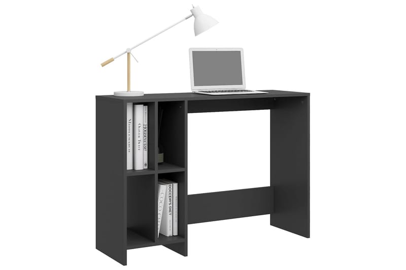 Datorbord grå 102,5x35x75 cm spånskiva - Grå - Möbler - Bord