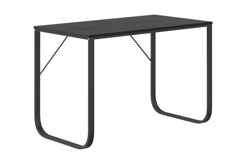 Datorbord svart 110x60x73 cm spånskiva - Svart - Möbler - Bord